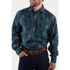 Men's Long Sleeve Printed Shirt