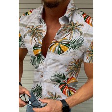 2022 Hawaiian Rainforest Beach Short Sleeve Shirt